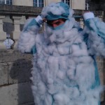 Le yeti pris sur le vif!